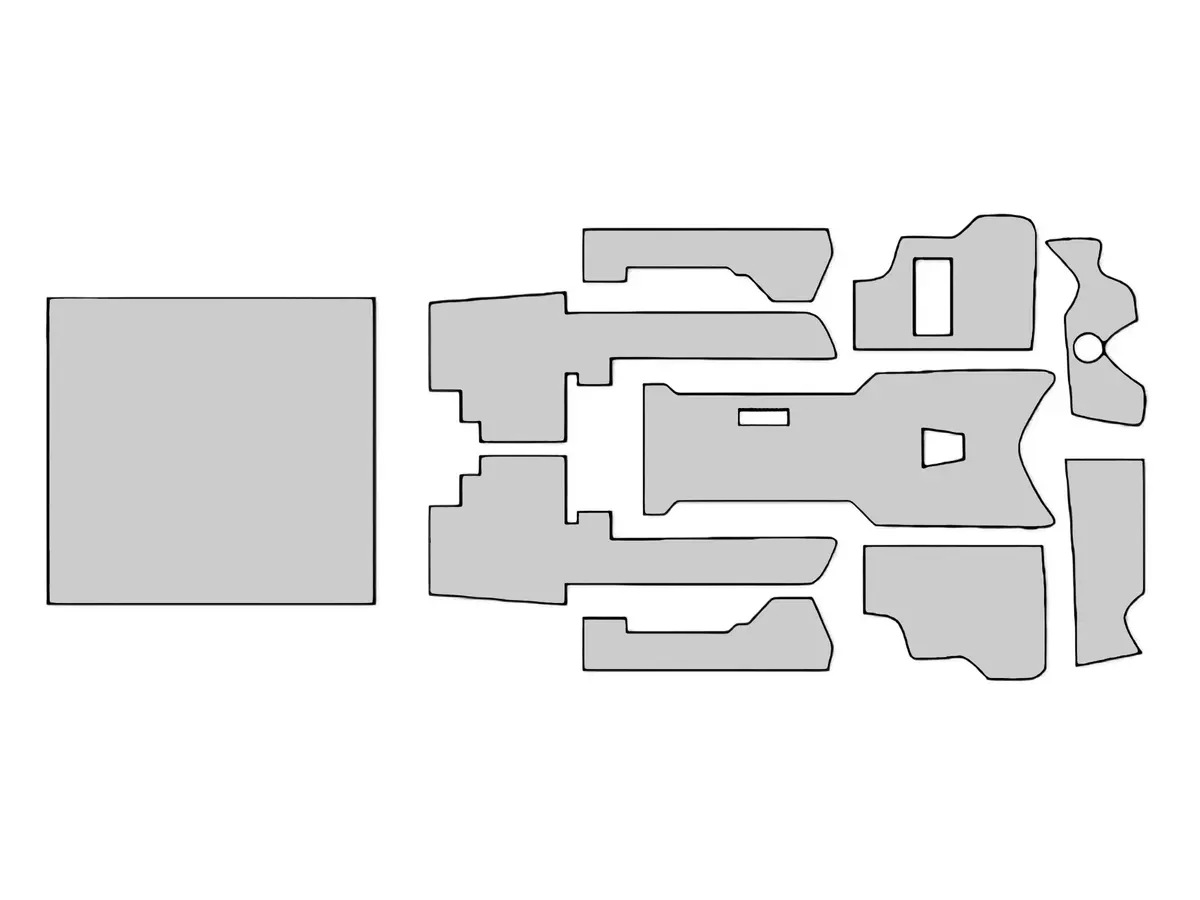 Complete Carpet Kit [Vanagon Westfalia] 1