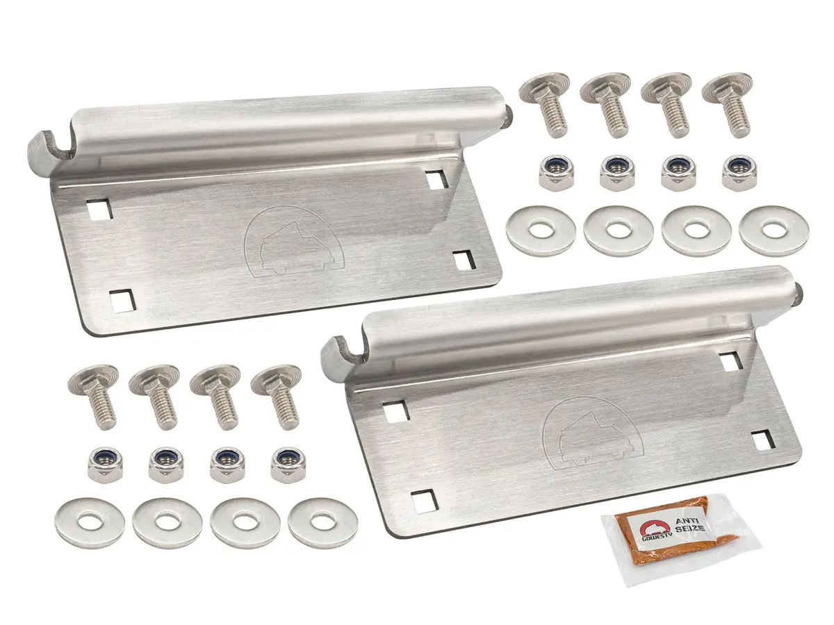 Artificial Rain Gutter Bracket Kit [Pop-Top Campers] 1