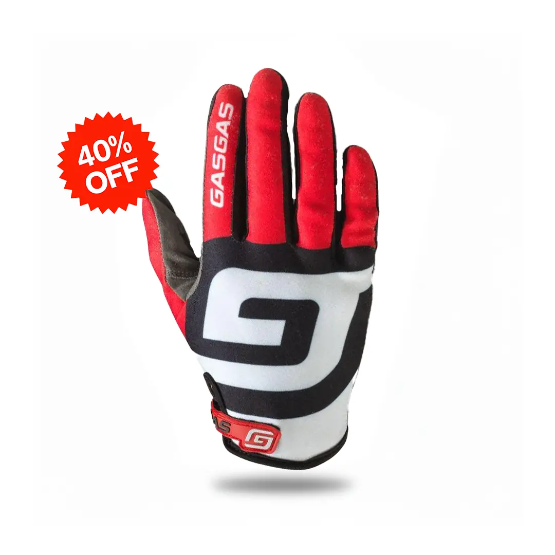Gas Gas Offroad Gloves – Black & Red | Motocross & Mtb Gloves Kuwait 1