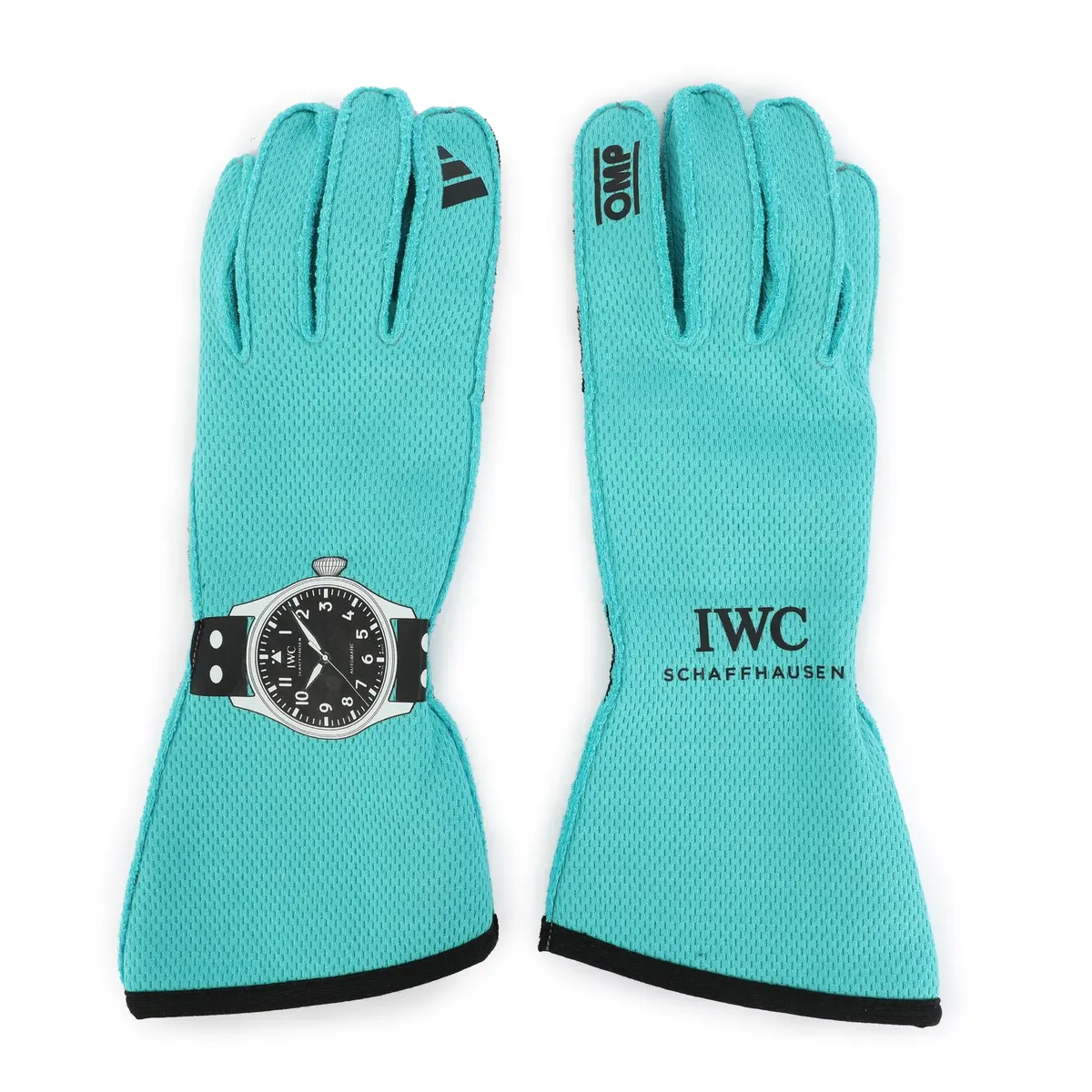 Season Launch Lot 138 - George Russell 2025 Mercedes Amg Petronas Replica Gloves 1