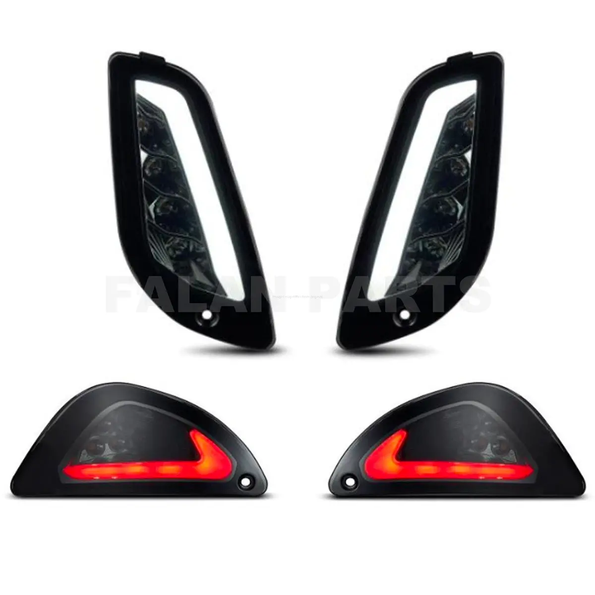 Hd Corse Turn Signals Kit Indicator Smoked | Vespa Lx/S 50-150Cc 1