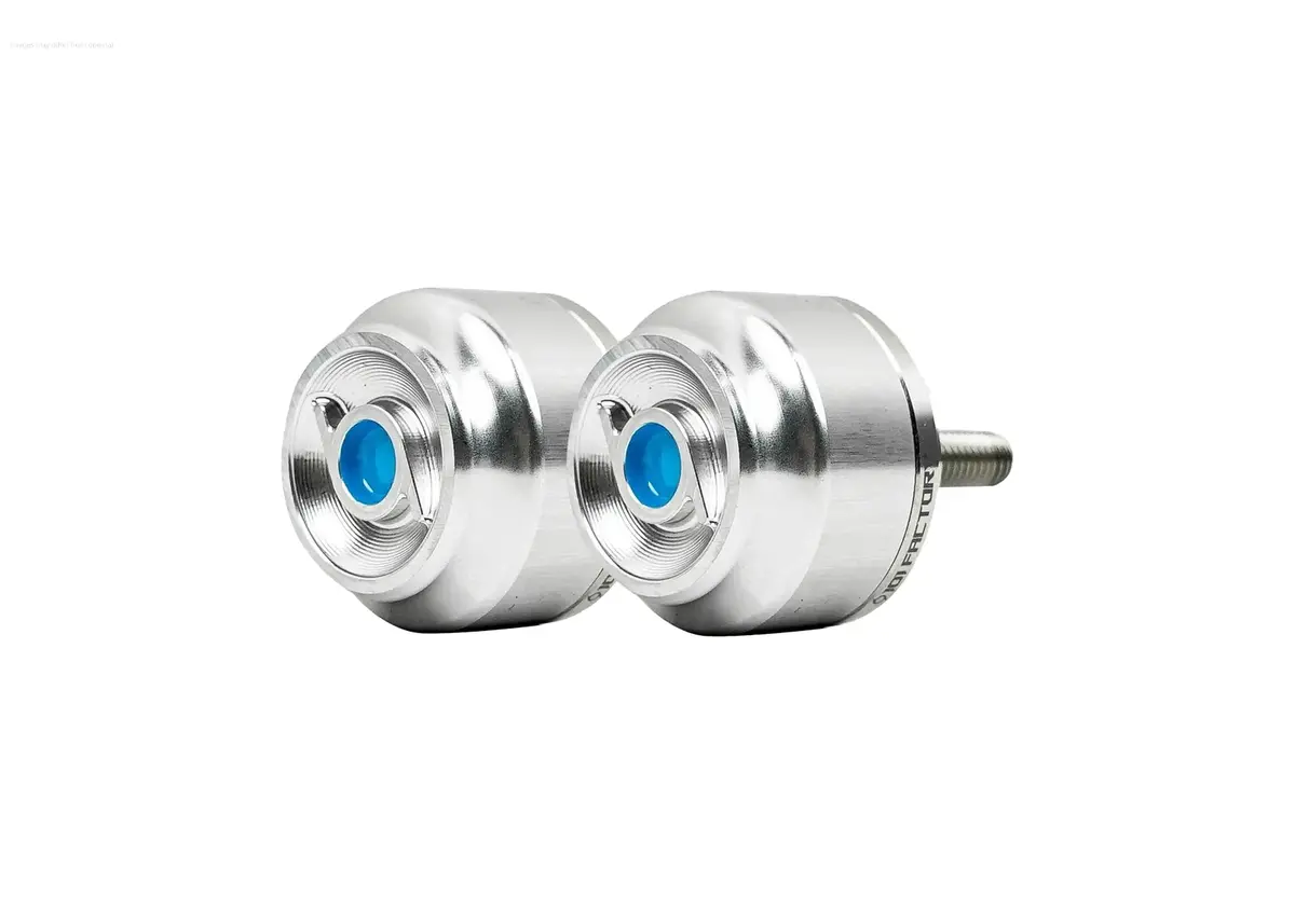 Handlebar End Weights 1O1 Factory Silver | Vespa Primavera /Sprint/Et/Lx/Lxv/S 50-150Cc 1