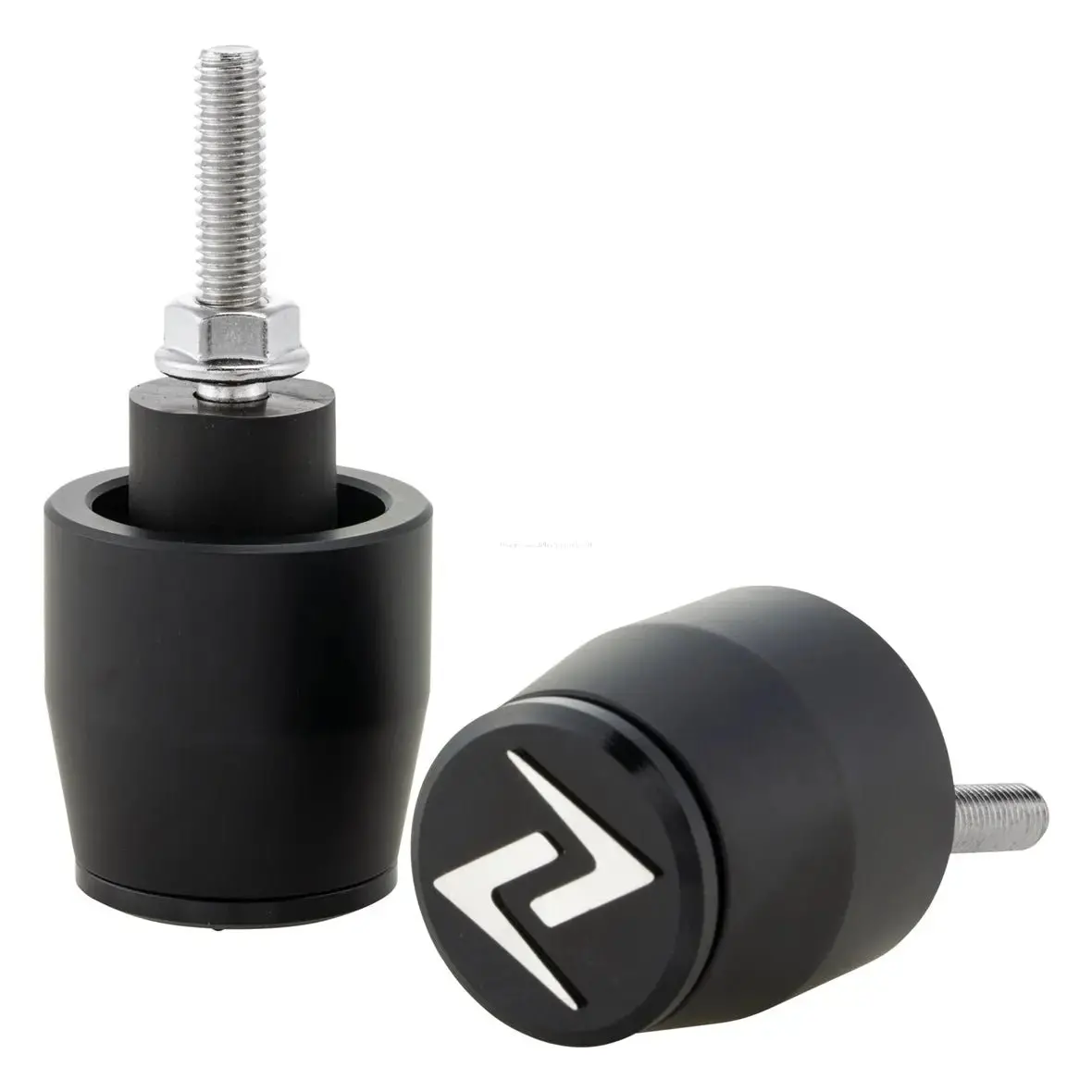 Handlebar End Weights Zelioni Matt Black | Vespa Sprint/ Primavera/Lx/Lxv/S 1