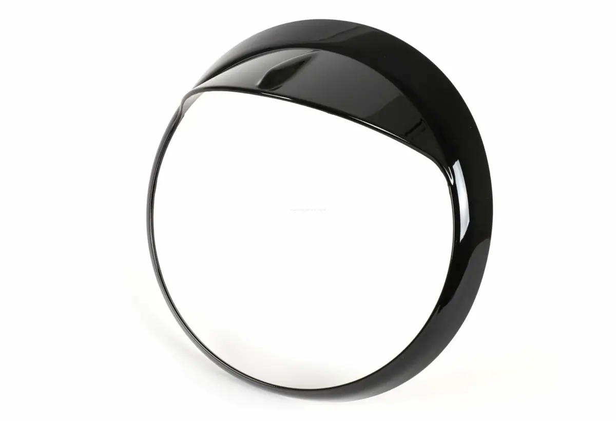 Headlight Frame With Visor Moto Nostra Gloss Black | Vespa Gt/Gtl/ Gts 125-300Cc (-2018') 1