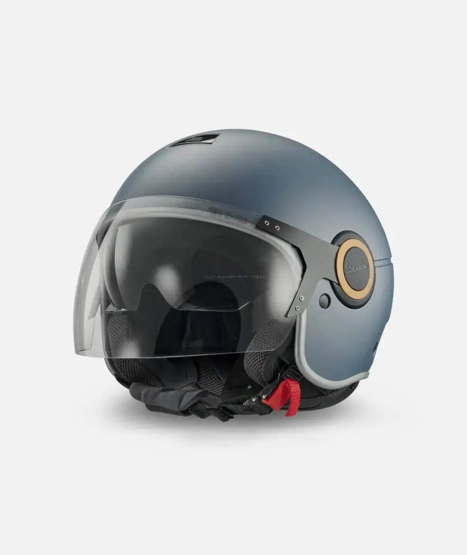 Helmet Piaggio Vespa Officina 8 Blue Sarcelle 1