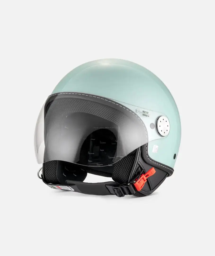 Helmet Piaggio Vespa Visor 4.0 Langhe Green/Latte Menta 1