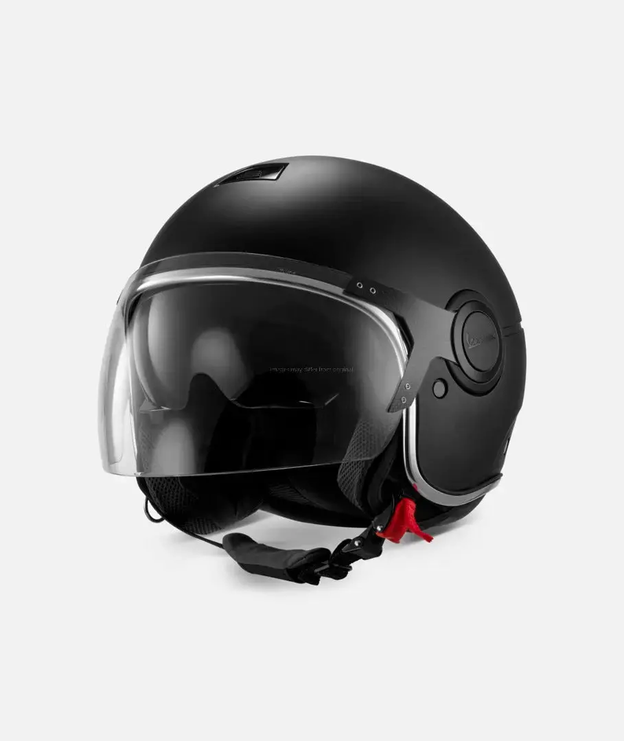 Helmet Piaggio Vespa Visor Argentario Black 1