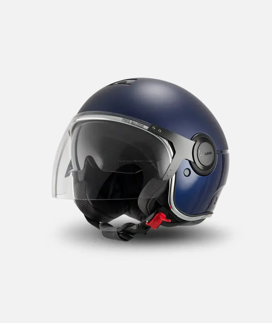 Helmet Piaggio Vespa Visor Argentario Blue 1
