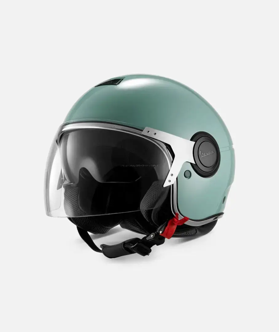 Helmet Piaggio Vespa Visor Argentario Green 1