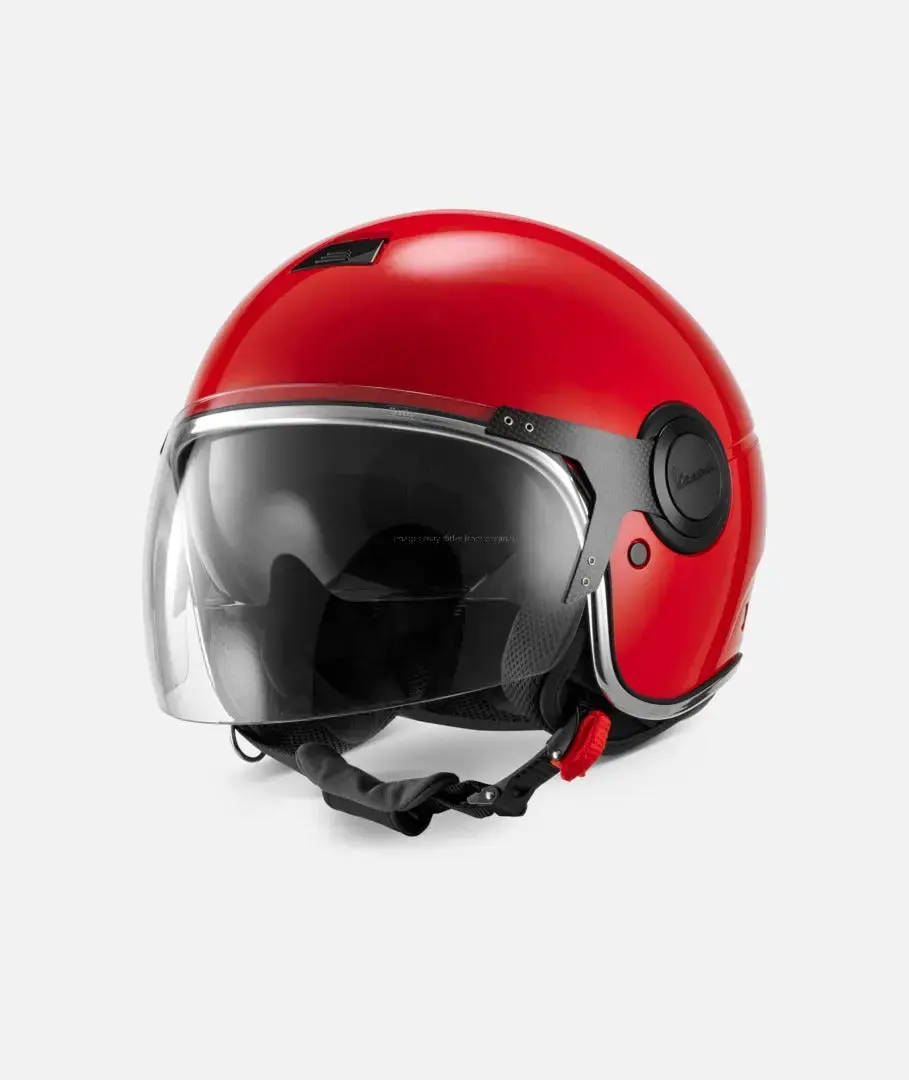 Helmet Piaggio Vespa Visor Argentario Red 1