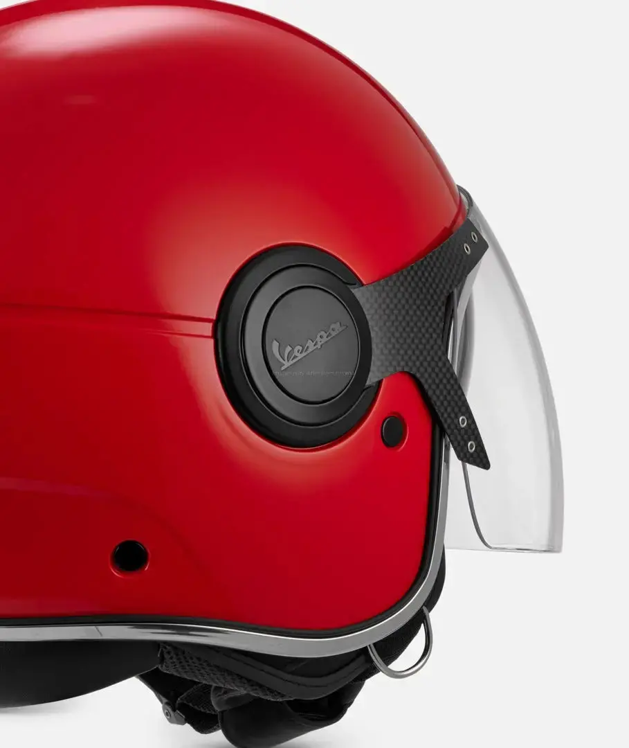 Helmet Piaggio Vespa Visor Argentario Red 4