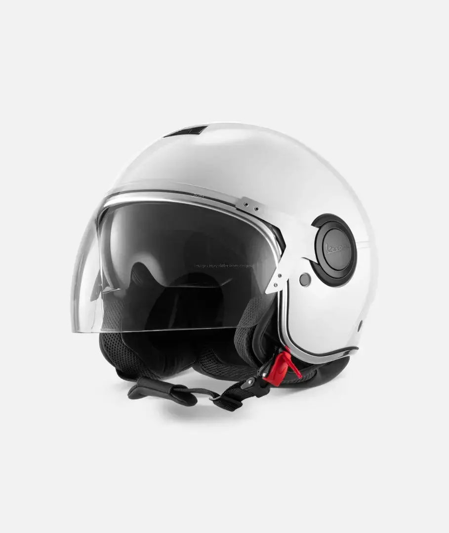 Helmet Piaggio Vespa Visor Argentario White 1