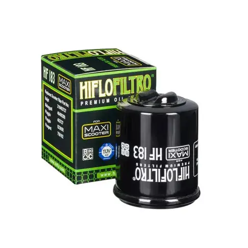 Hiflofiltro Hf183 Premium Oil Filter – Oem Replacement For Italjet, Malaguti, Peugeot & Piaggio | Kuwait 1