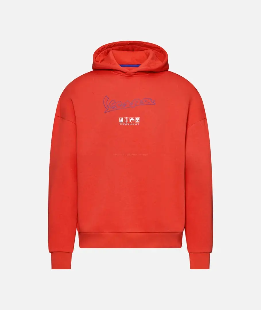 Hoodie Vespa Primavera Flame Red | Unisex 1