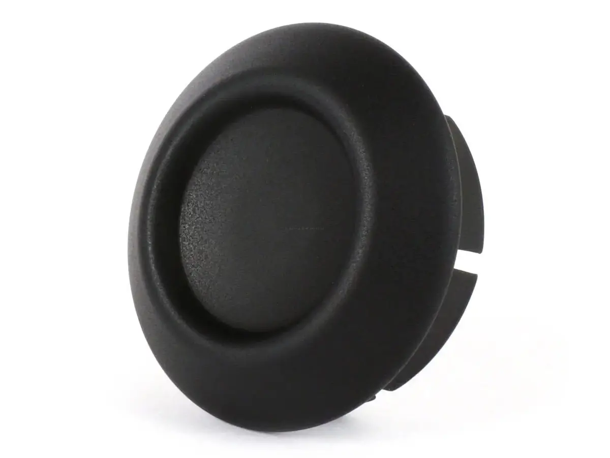 Hub Nut Cover Rim Gloss & Matt Black | Vespa/Piaggio 50-500Cc 2