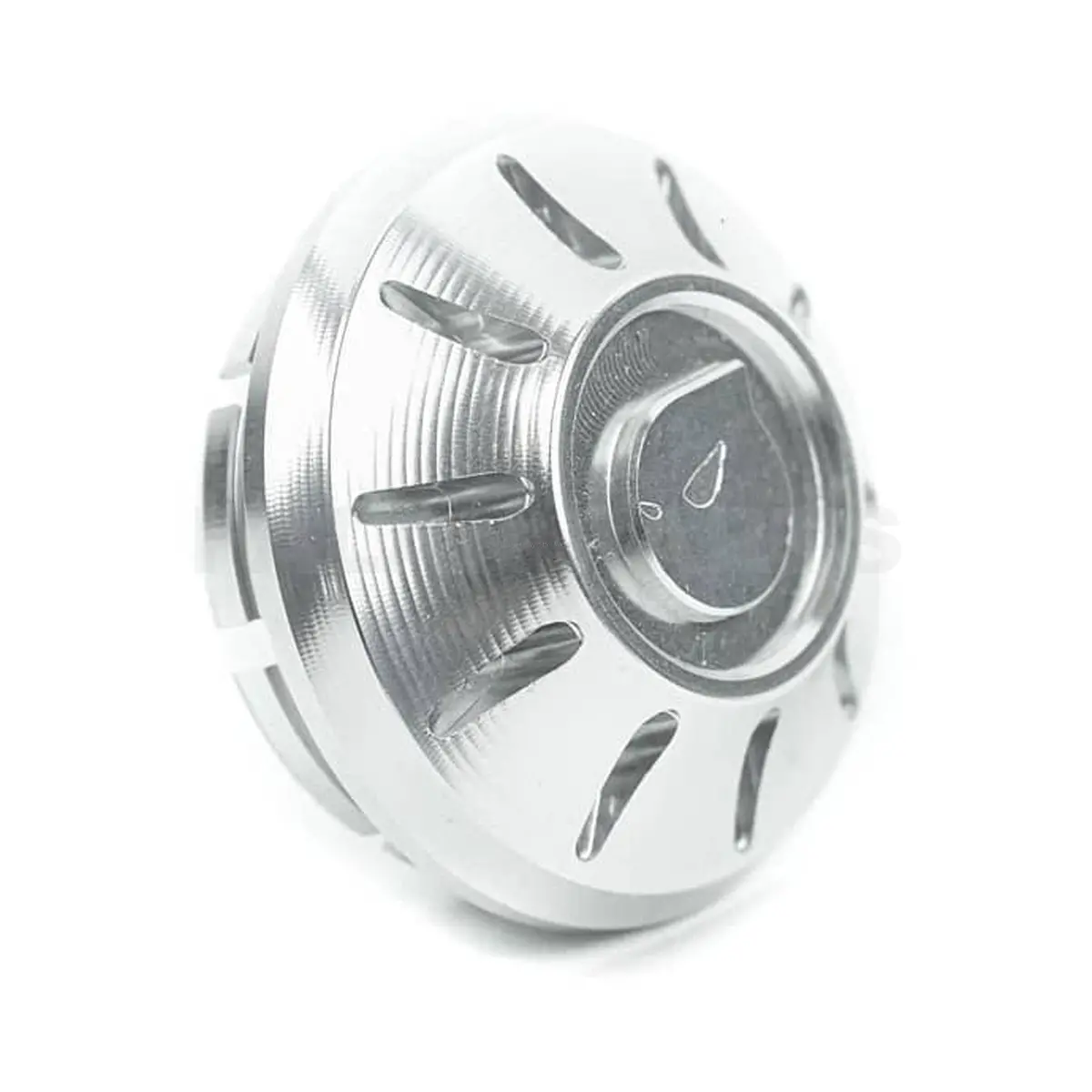 Hub Nut Cover Rim Marus Silver | Vespa/Piaggio Models 50-500Cc 1
