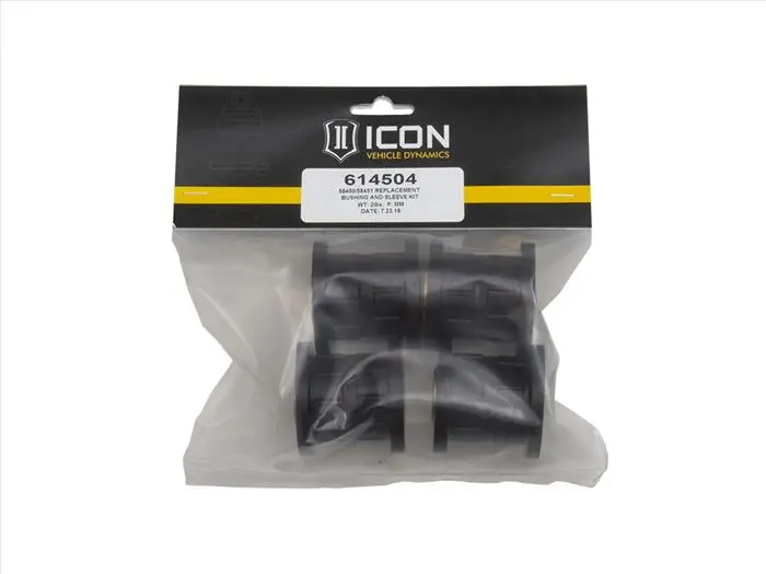 58450 / 58451 Replacement Bushing And Sleeve Kit- Pt# Icon 614504 (Peg) 1