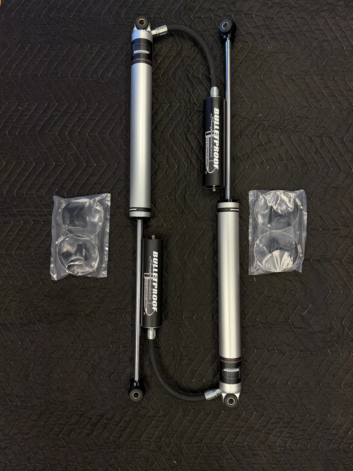 Bulletproof 2.0 Rear Shocks With Reservoir Set Of 2 Part# Bp15r 1