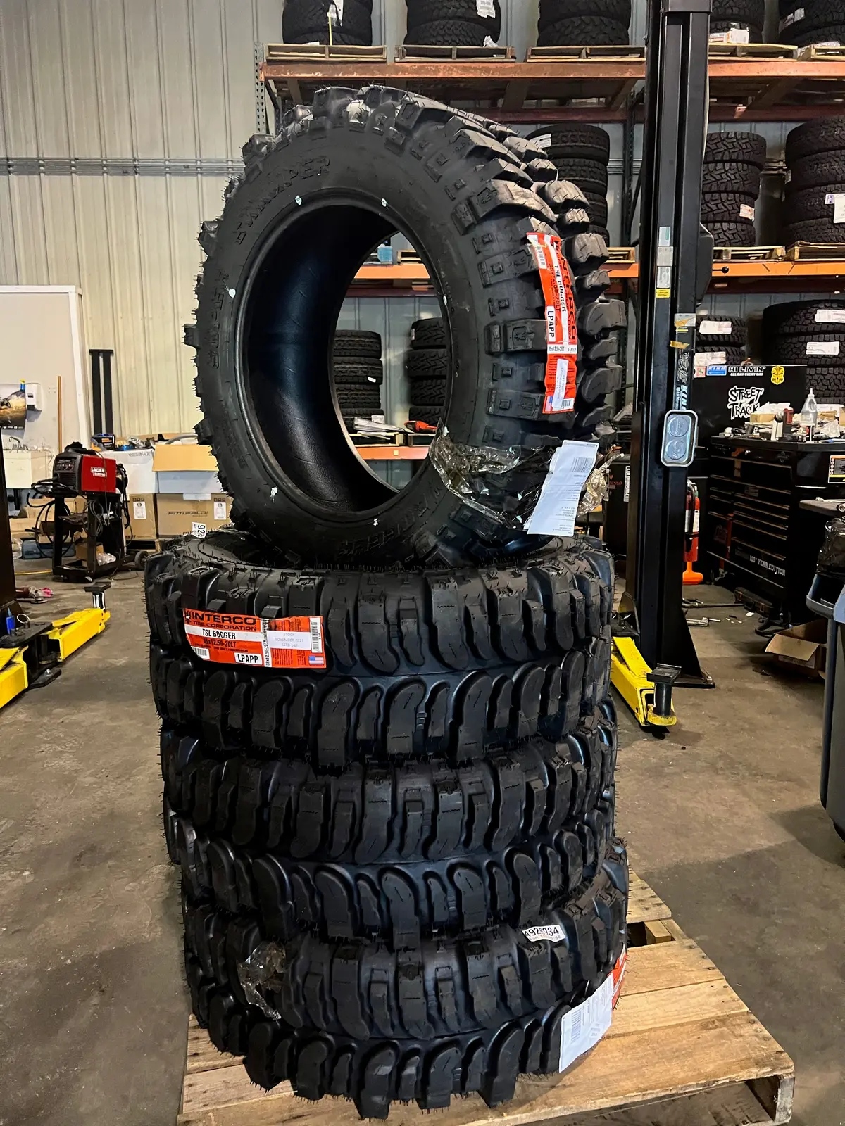 Interco 35X12.50R20 Bogger Lre Part# B-148 Sold As Set Of 4 1