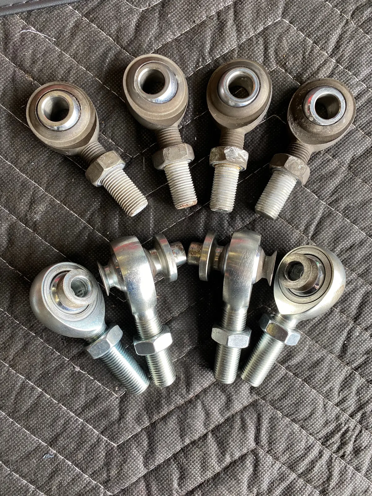 Heavy Duty Fabtech 6'' Frt Sway Bar Replacement End Links With Boots- Pt# W66627 (Peg) 1