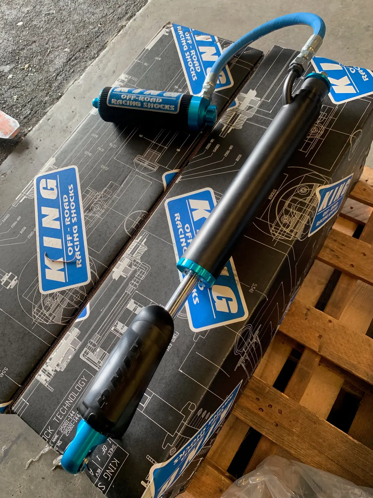 *Special Order* 2005-2020 Tacoma Custom King Rear Reservoir Shock Set 2''-4'' Long Travel 1