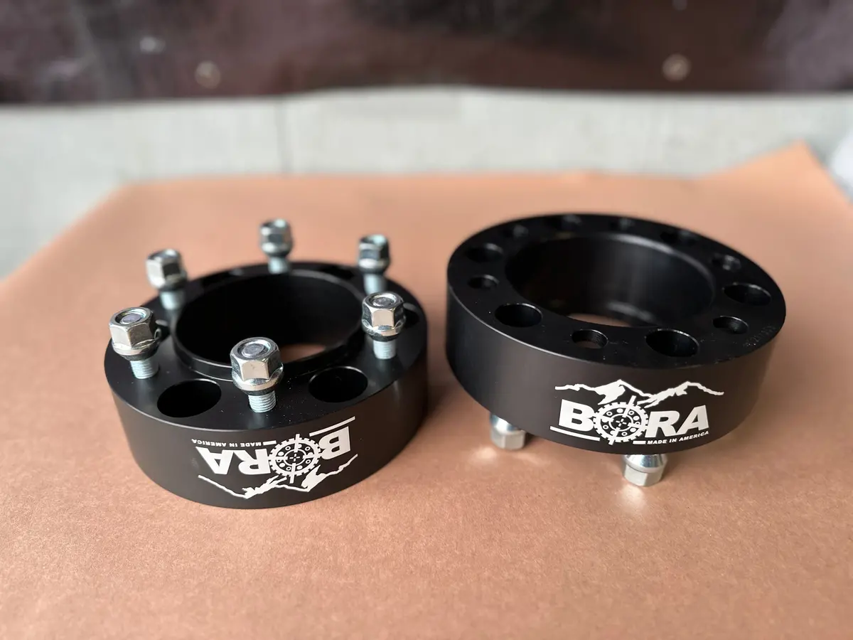 Hub & Wheel Centric - Bora 96-23Tacoma / 96-23 4Runner 2.0" Thick 6X5.5 106.1Mm 12Mm1.5 Studs/Nuts - Pt# Bora Taco 2.0 Hc Pair (D3) 1