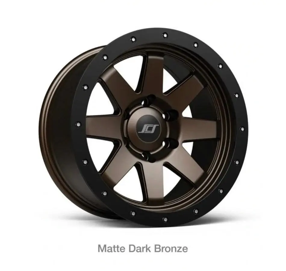 Stealth Custom Series Sr8 17X8.5 Matte Dark Bronze Set Of 4 (Br) 1