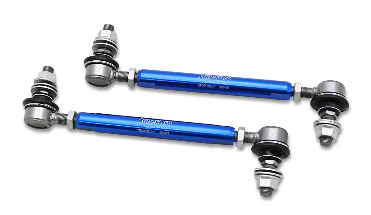Superpro Rear Sway Bar Link Kit 2024 Tacoma Adjustable- Pt# Trc12160 (Peg) 1