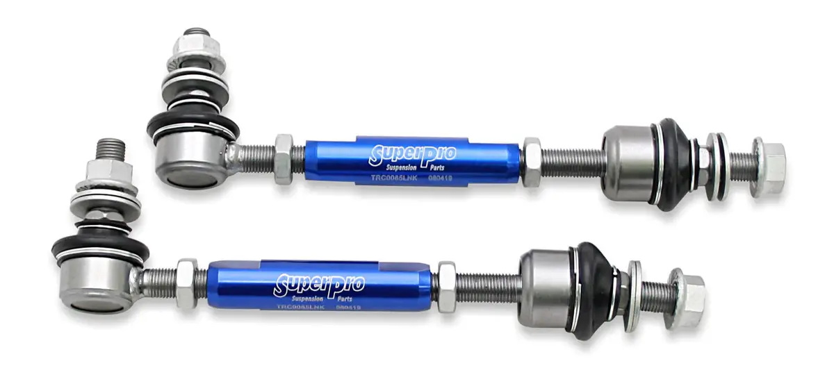 Superpro 03+ 4Runner 07+ Fj Cruiser Rear Sway Bar Link Kit - Heavy Duty Adjustable - Pt# Trc1285v (Peg) 1