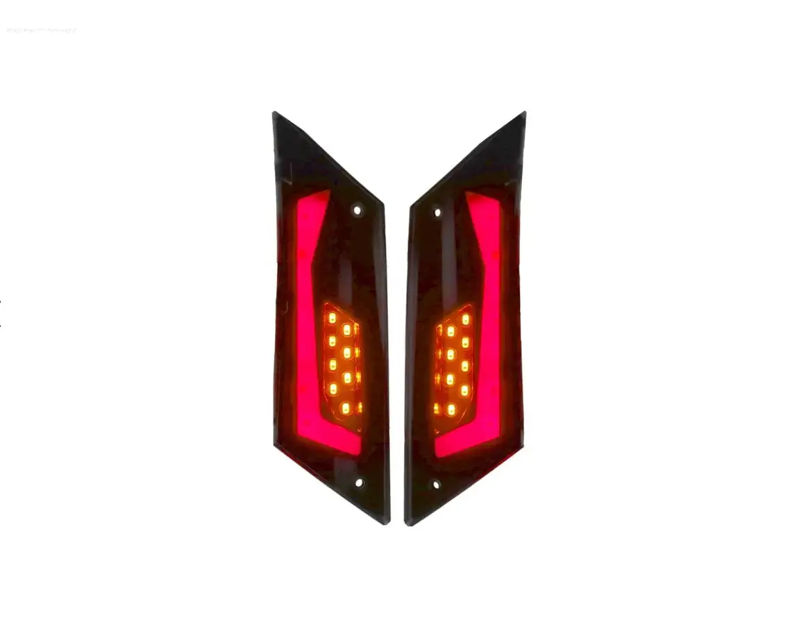 Indicator Kit Rear Dmp Sport Tube Smoked | Piaggio Zip Ii/Zip Sp 50Cc 1