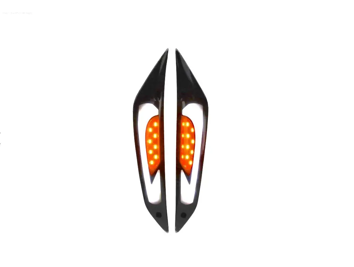 Indicator Kit Front Dmp Sport Tube Smoked | Piaggio Zip Ii/Zip Sp 50Cc 1