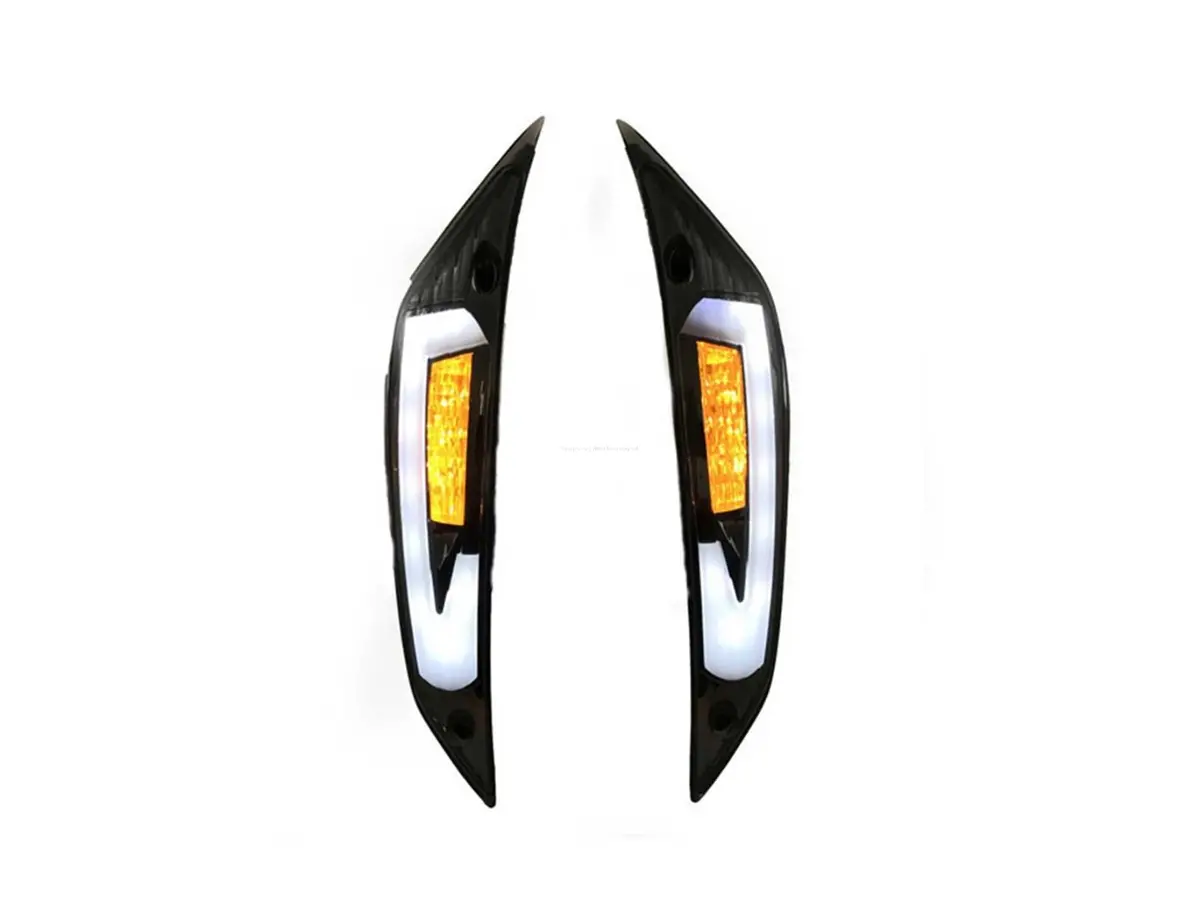 Indicator Kit Power1 Front Smoked | Piaggio Zip Ii/Zip Sp 50Cc 1