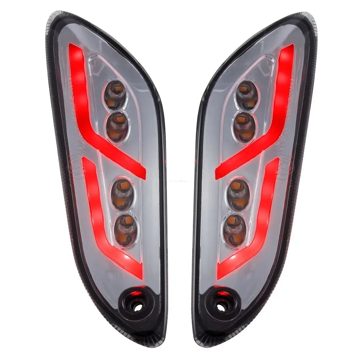 Turn Signals Kit Indicator Sip Smoke | Vespa Primavera/ Sprint 50-150Cc 1