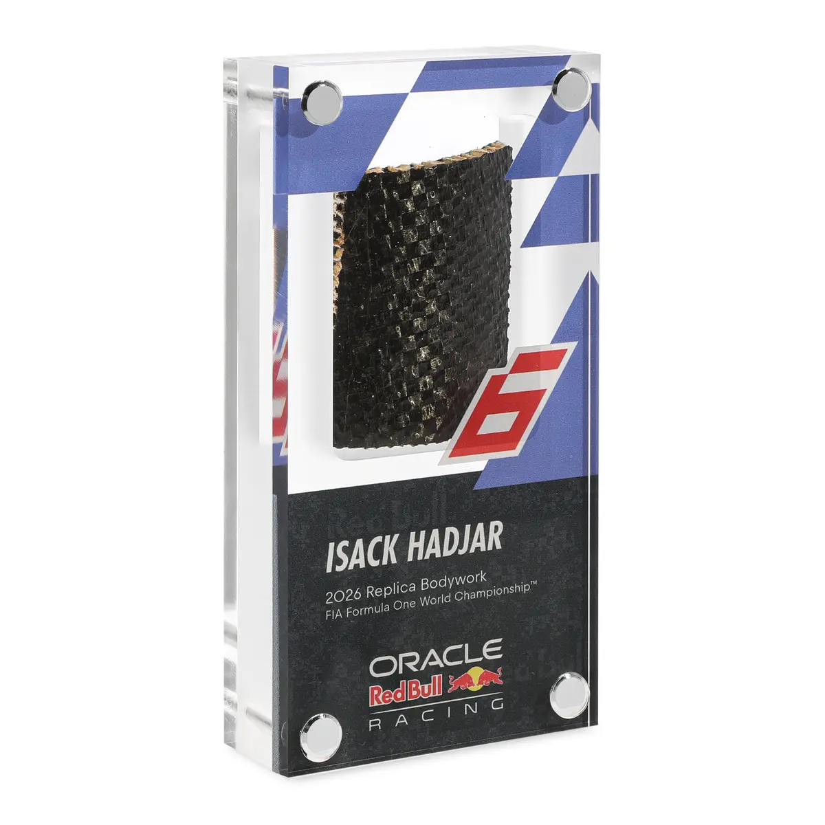 Isack Hadjar 2026 Oracle Red Bull Racing Replica Bodywork In Acrylic 1