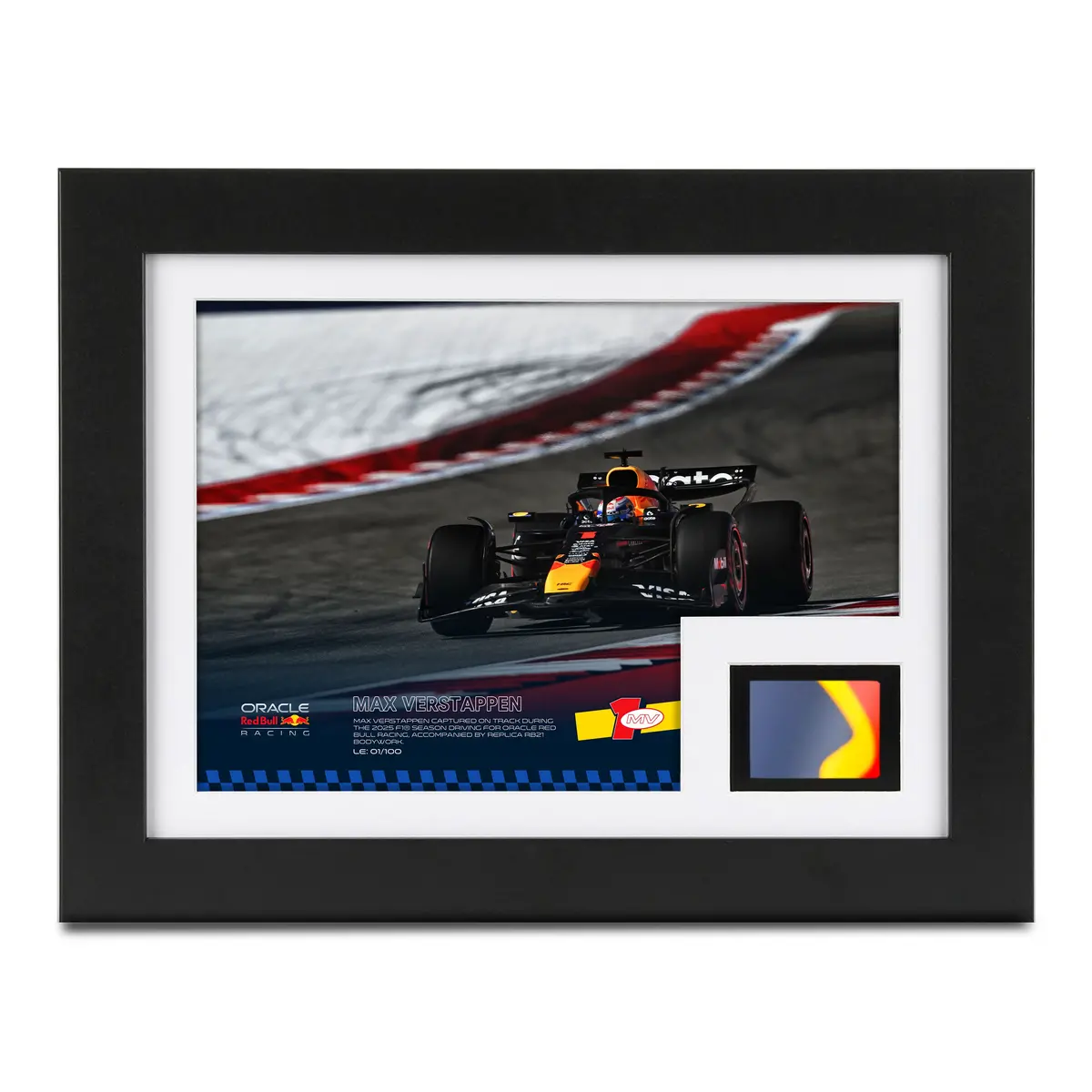 Limited Edition Max Verstappen Replica 2025 Red Bull Racing Bodywork & Photo 1