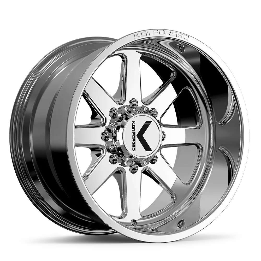 20X12 Kg1 Forged Okto Polished Kt057  6X5.5 -44 106.3 Bore Set Of 4 1