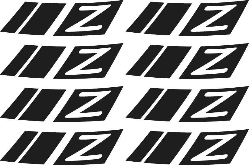 Rim Sticker Set "Z" | Vespa Sprint/ Primavera/ Elettrica/ Gts/Gts Super/Gt/Gt L 50-300Cc 3