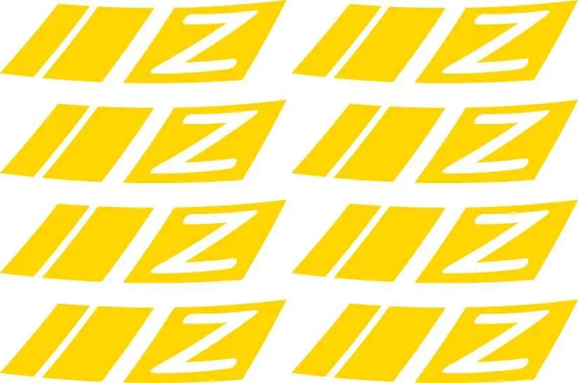 Rim Sticker Set "Z" | Vespa Sprint/ Primavera/ Elettrica/ Gts/Gts Super/Gt/Gt L 50-300Cc 7