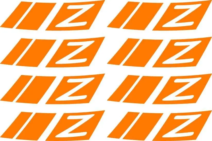 Rim Sticker Set "Z" | Vespa Sprint/ Primavera/ Elettrica/ Gts/Gts Super/Gt/Gt L 50-300Cc 8