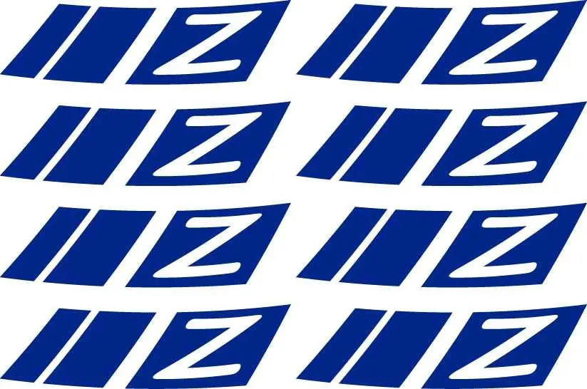 Rim Sticker Set "Z" | Vespa Sprint/ Primavera/ Elettrica/ Gts/Gts Super/Gt/Gt L 50-300Cc 12
