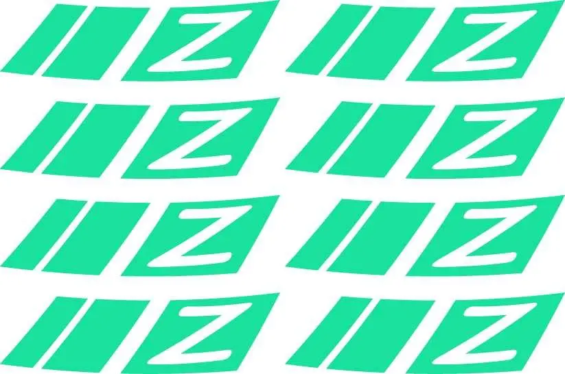Rim Sticker Set "Z" | Vespa Sprint/ Primavera/ Elettrica/ Gts/Gts Super/Gt/Gt L 50-300Cc 14
