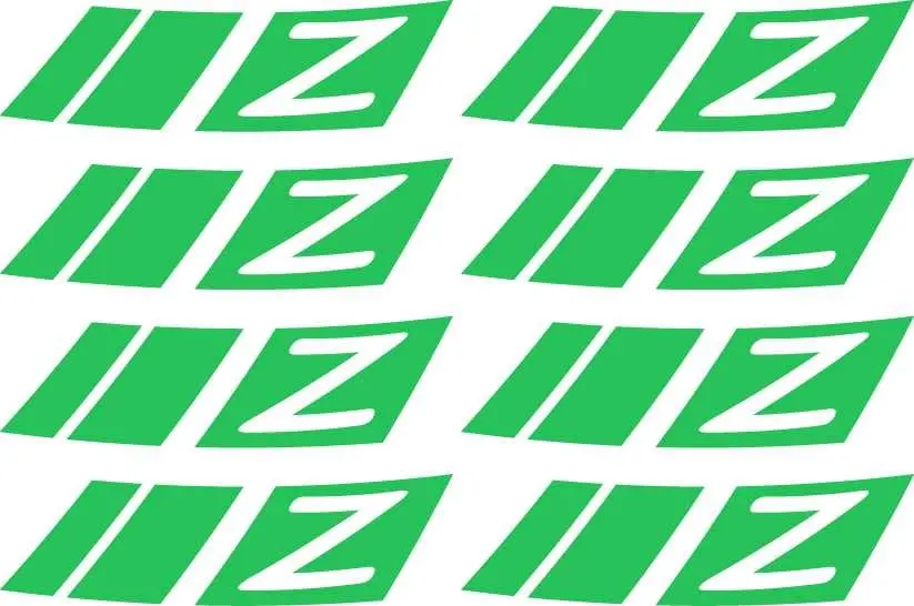 Rim Sticker Set "Z" | Vespa Sprint/ Primavera/ Elettrica/ Gts/Gts Super/Gt/Gt L 50-300Cc 15