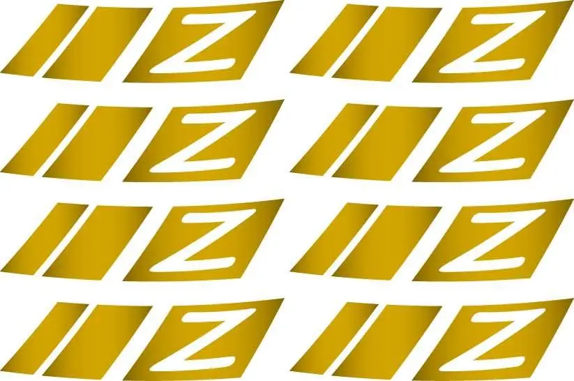 Rim Sticker Set "Z" | Vespa Sprint/ Primavera/ Elettrica/ Gts/Gts Super/Gt/Gt L 50-300Cc 20