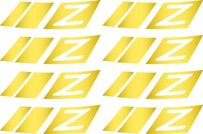 Rim Sticker Set "Z" | Vespa Sprint/ Primavera/ Elettrica/ Gts/Gts Super/Gt/Gt L 50-300Cc 23