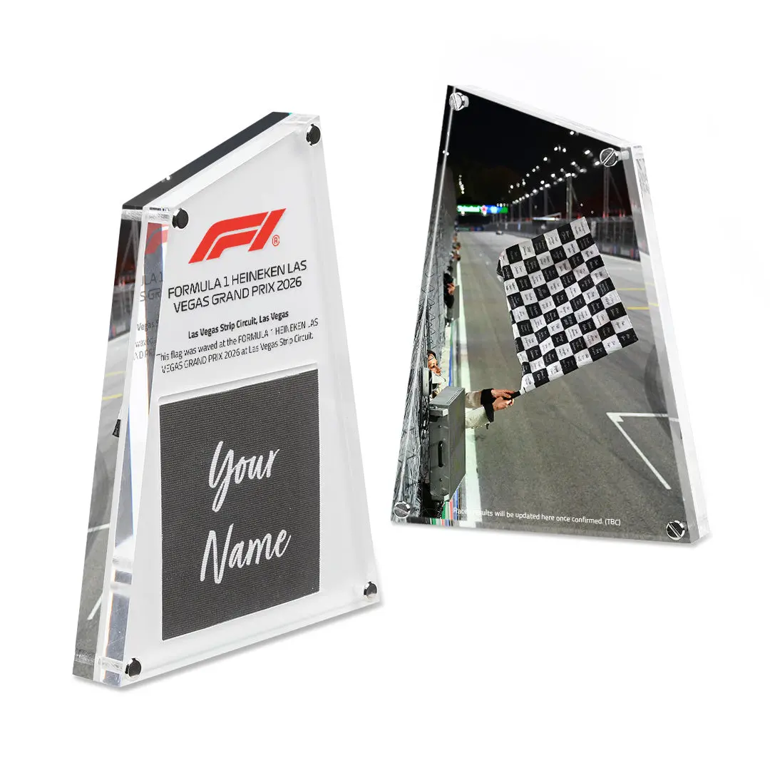 Own The Chequered Flag - 2026 Las Vegas Grand Prix 1