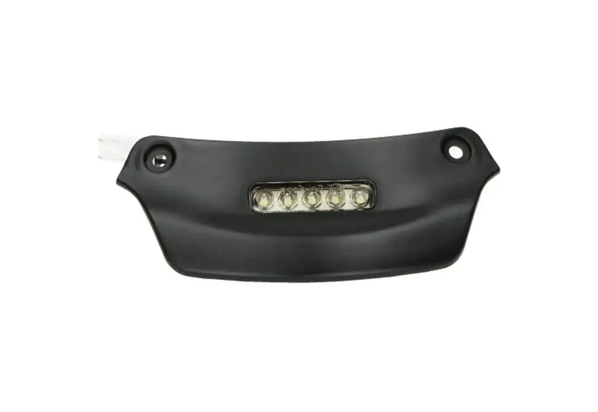 Led License Plate Light Matt Black | Vespa Sprint/Primavera 50-150Cc 1