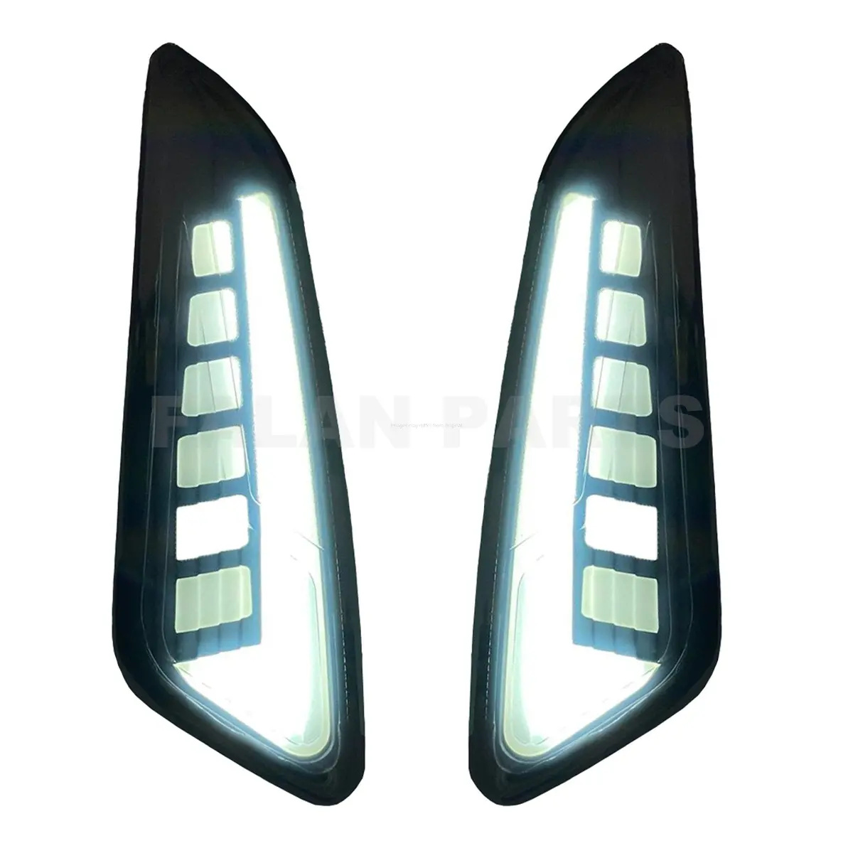 Aplus Turn Signals Front Indicator Smoked Flow | Vespa Primavera/ Sprint 50-150Cc 1