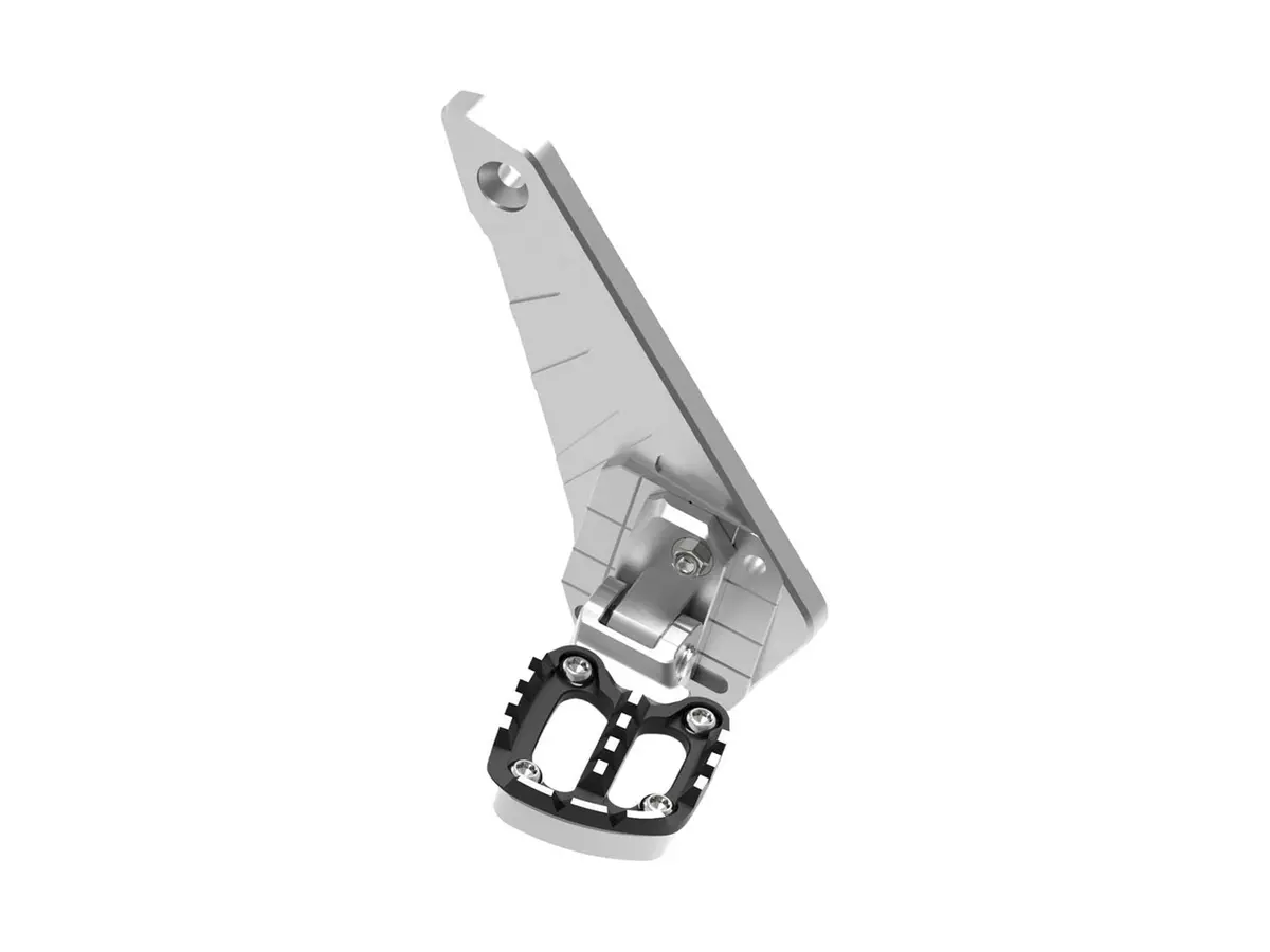Lightech Foot Pegs Rear Set Controls Black | Honda X-Adv 750Cc 1
