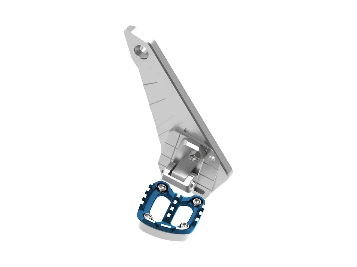 Lightech Foot Pegs Rear Set Controls Blue | Honda X-Adv 750Cc 1