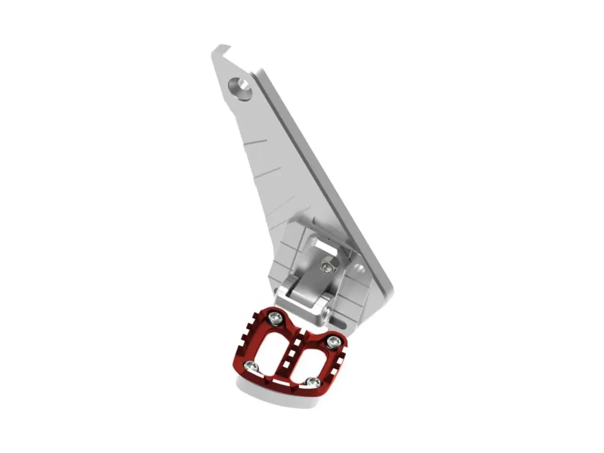 Lightech Foot Pegs Rear Set Controls Red | Honda X-Adv 750Cc 1